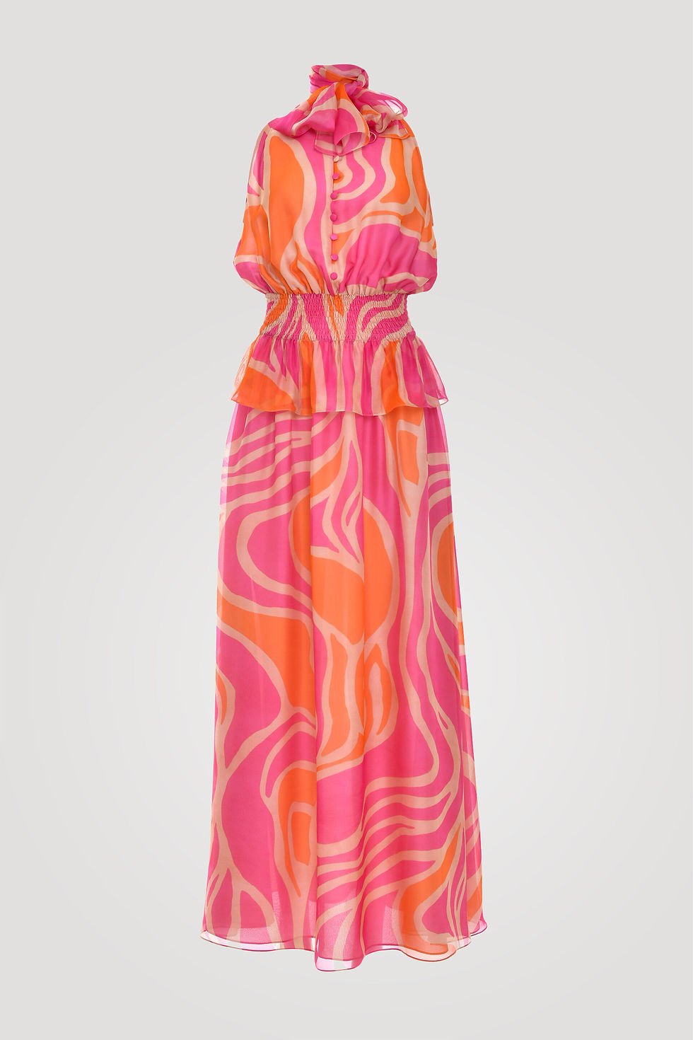 Thumbnail: Pisa Silk dress - Luisa Spagnoli