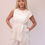 Thumbnail: Shahd Couture White Asymmetric Wide-Leg Jumpsuit – Minimalist Chic