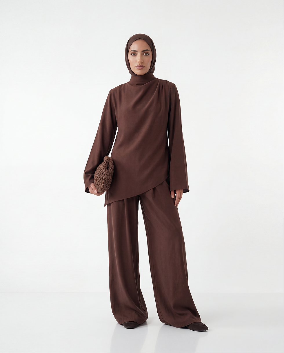 Thumbnail: Aura Set – Elegant Modest Two-Piece Outfit for Everyday Comfort & Sty