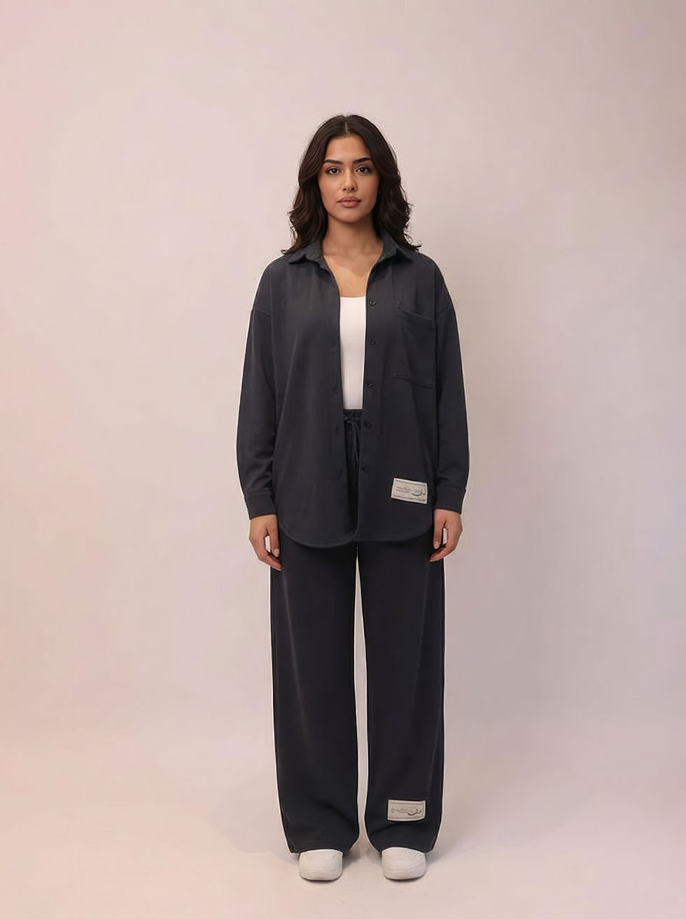 Thumbnail: Keep it Casual – Striped Fabric Set | Shahd Couture