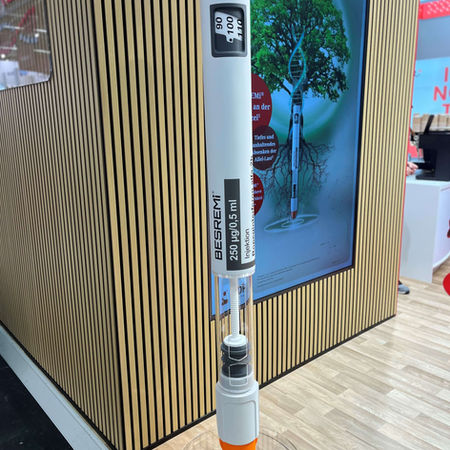 Großformat 3D-Druck Medizintechnik Anschauungsmodell Diabetes-Stift Keller Medien Wuppertal.