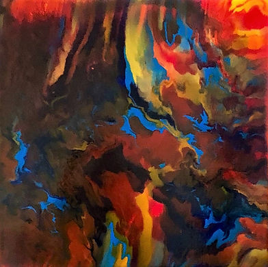 Humanity - Abstract Fluid Acryic Art - Mixed Media