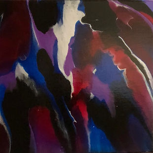 Thankfulness - Abstract Fluid Acryic Art - Mixed Media
