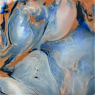 Harmony - Abstract Fluid Acryic Art - Mixed Media