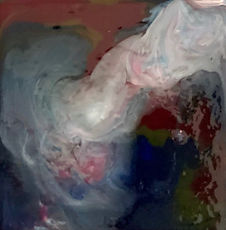 Dream - Abstract Fluid Acryic Art - Mixed Media