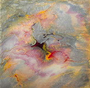 Tolerance - Abstract Fluid Acryic Art - Mixed Media