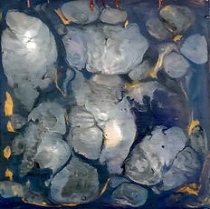 Faith - Abstract Fluid Acryic Art - Mixed Media