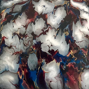 Joy - Abstract Fluid Acryic Art - Mixed Media