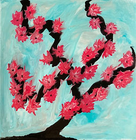 Quiet Moment - Abstract Fluid Acryic Art - Mixed Media