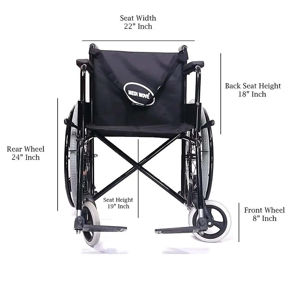 Thumbnail: Medi-Move Ezee Lite  Wheelchair For Sale
