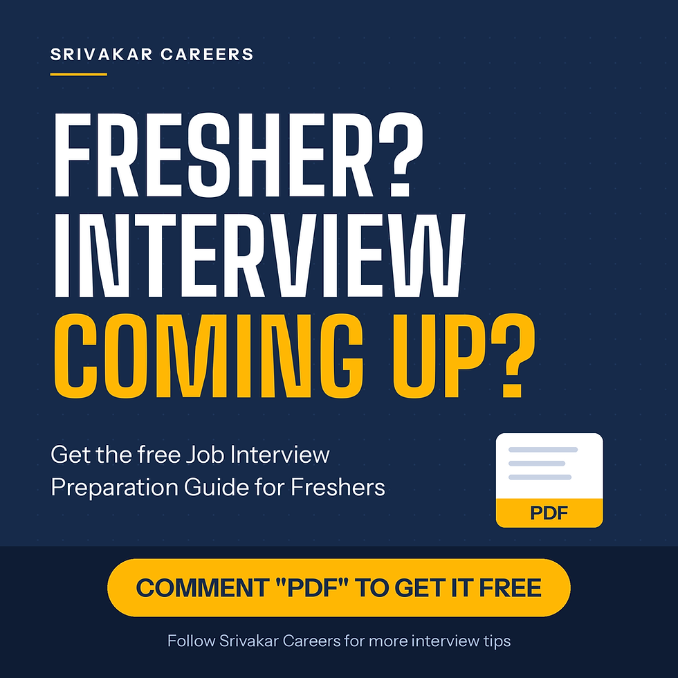 3 Interview Mistakes That Cost Freshers the Job (and How to Avoid Them)