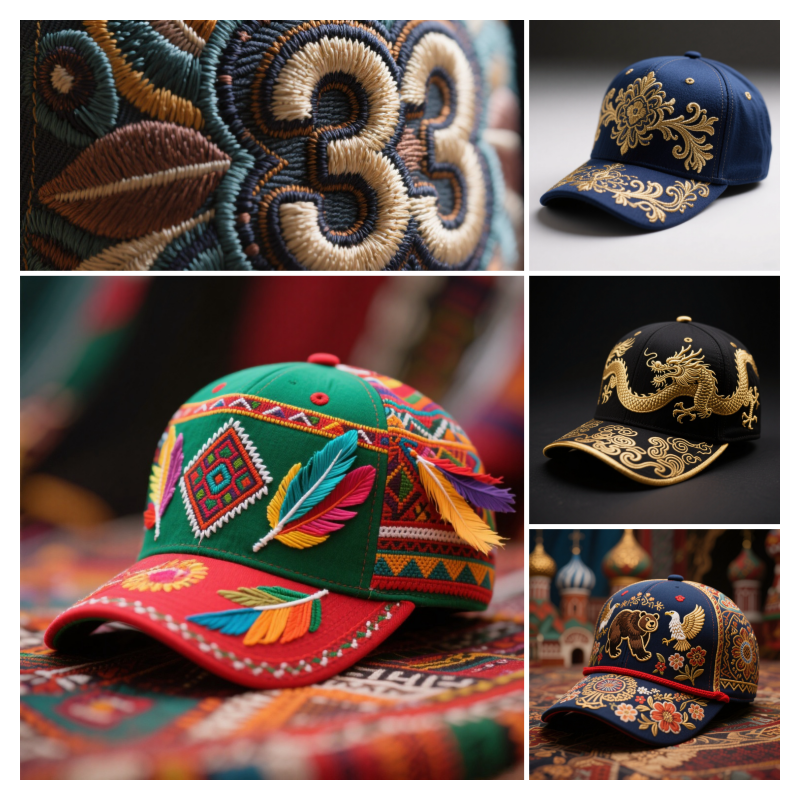 Unisex 5-Panel Embroidered Trucker Hat