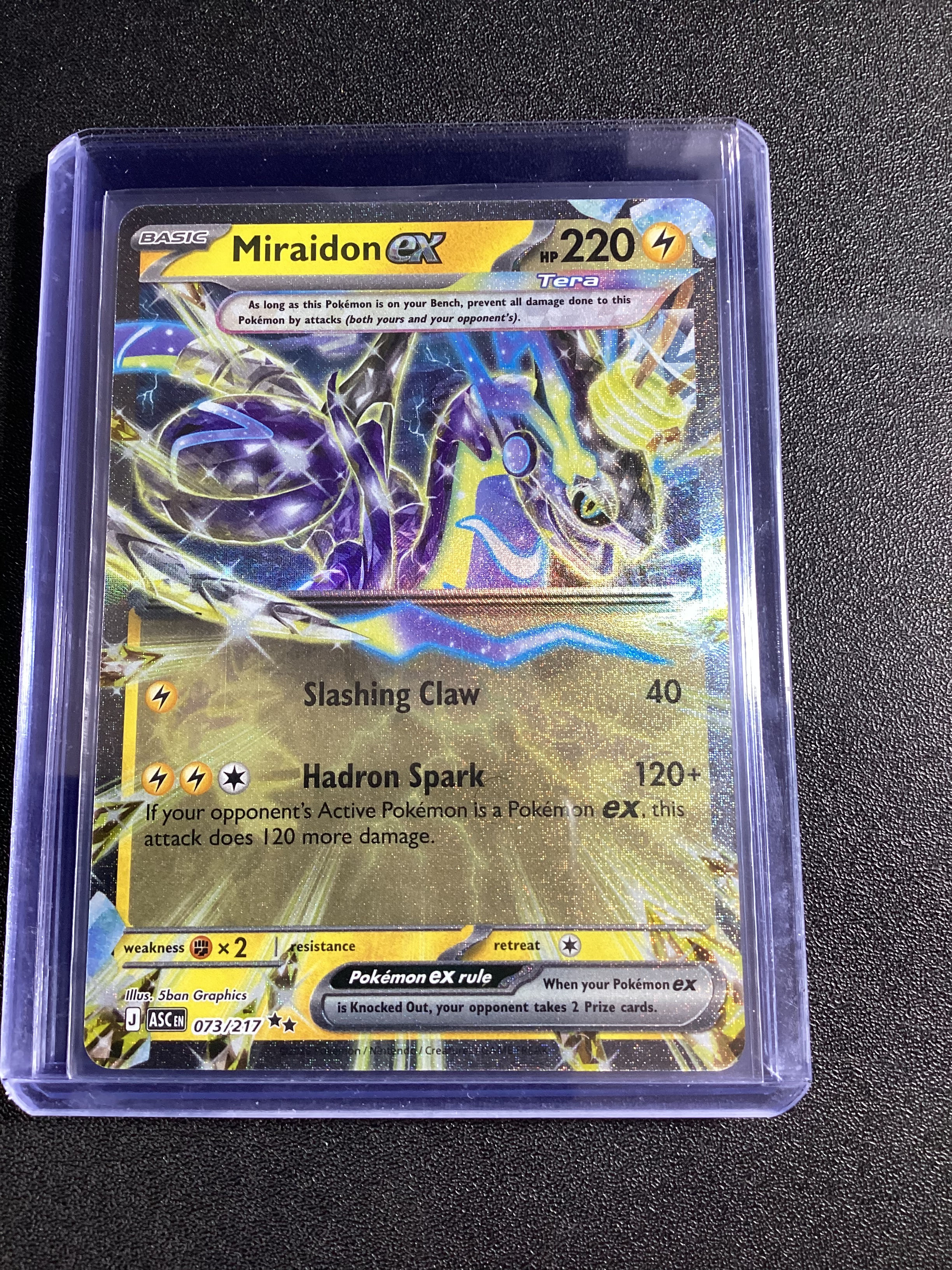 Miraidon EX 073/217 Ascended Heroes
