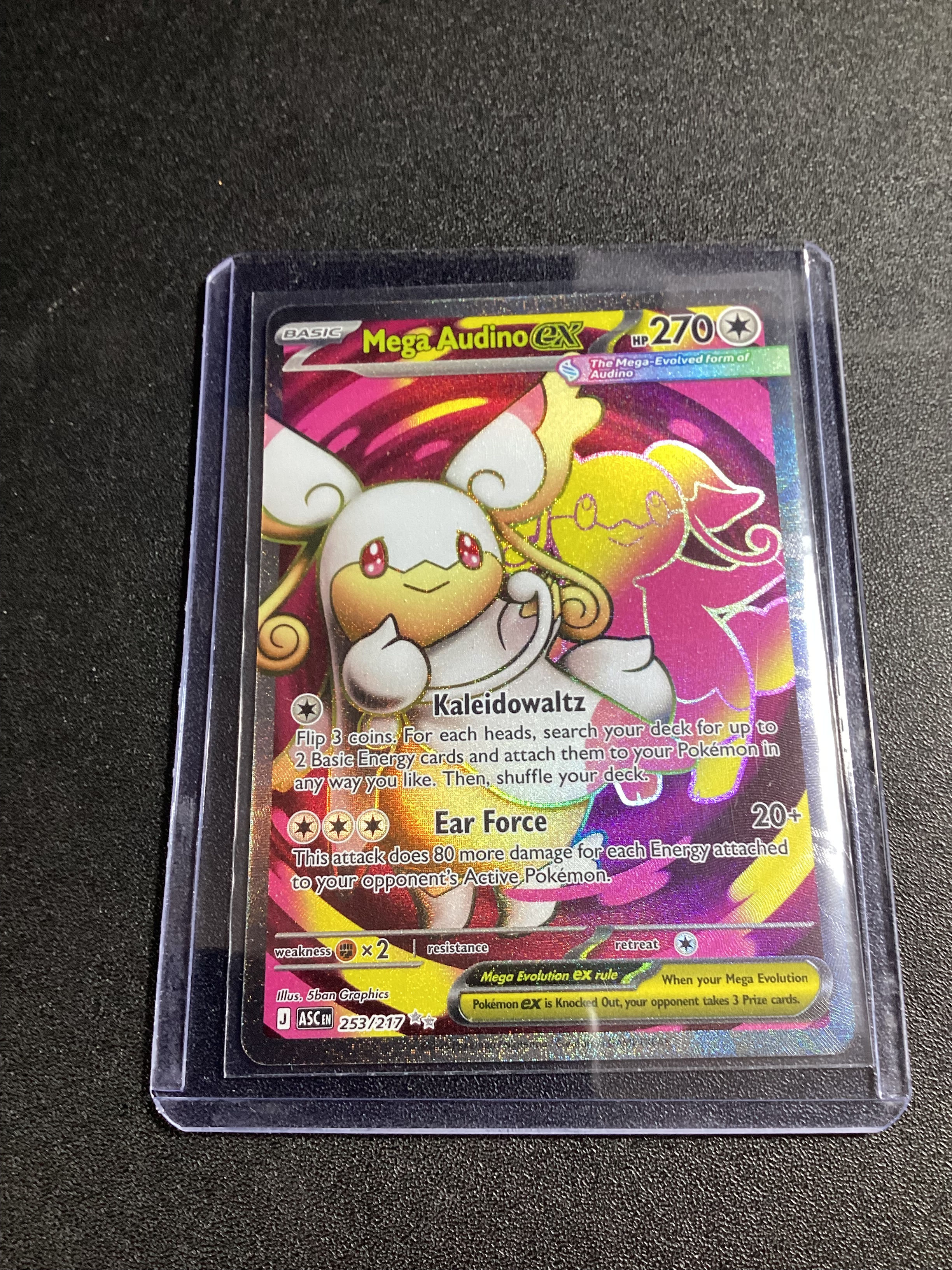 Mega Audino EX 253/217 Ascended Heroes