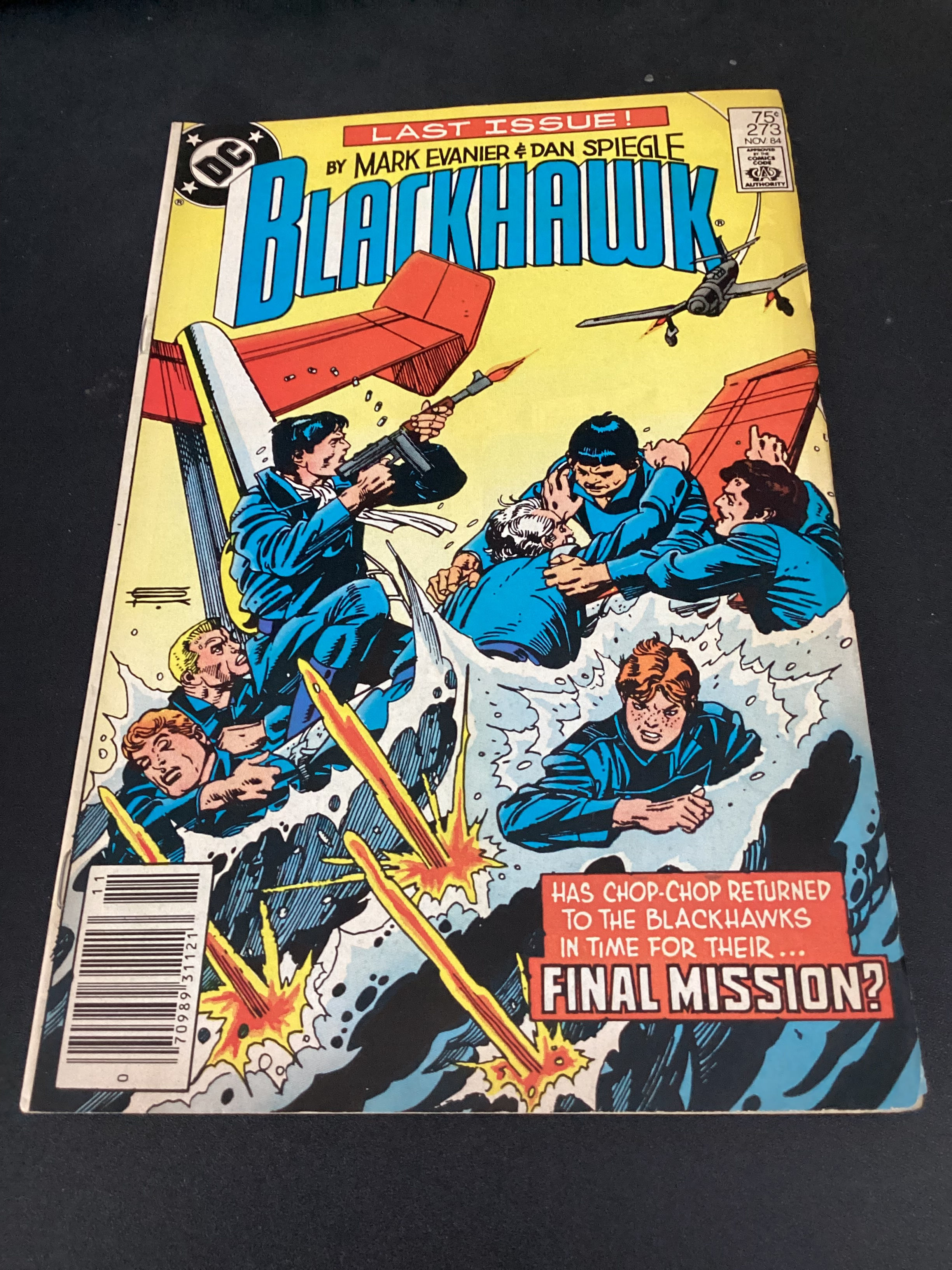 Blackhawk Last Issue Issuckhawk #273