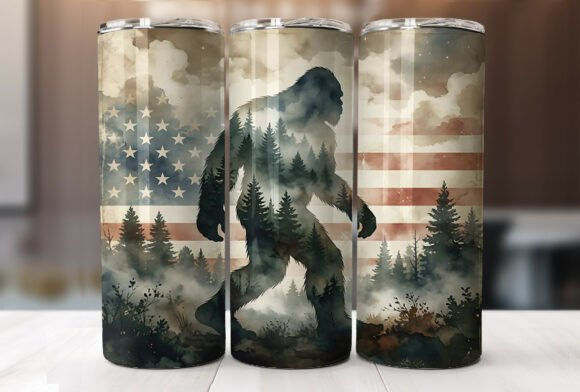American Pride Bigfoot Walking