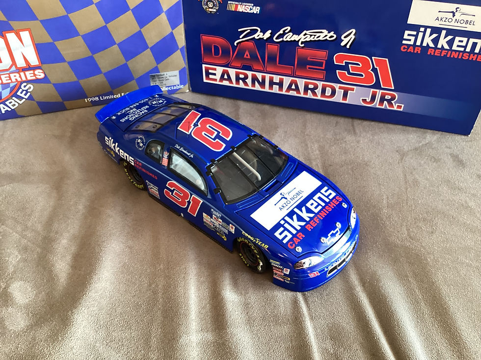 1998 Action Dale Earnhardt Jr 1997 Sikkens Car #31 Monte Carlo Bank 1:18 LE