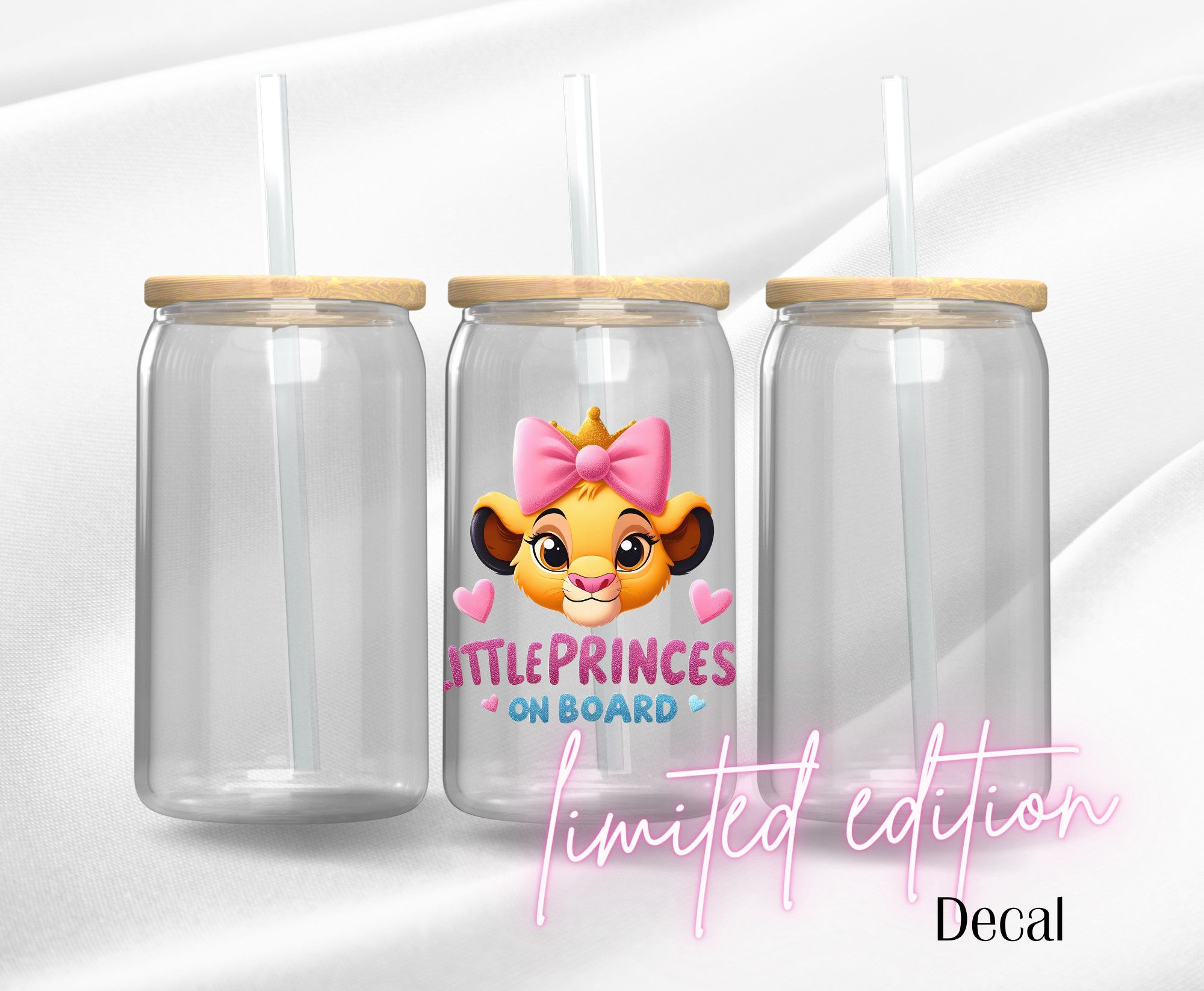 Little Princess On Board - Premium UV DTF DECAL