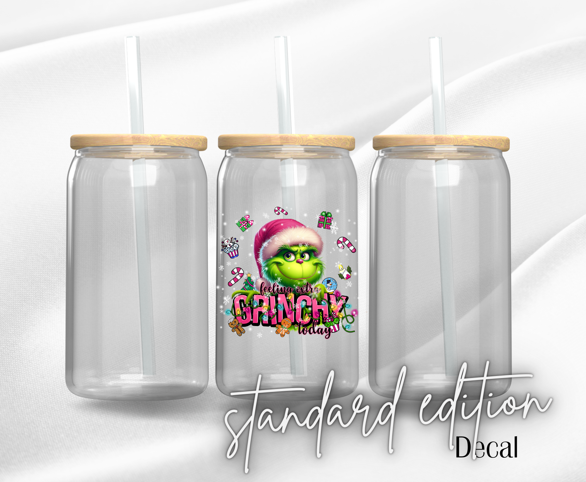 Feeling Grinchy - Premium UV DTF DECAL