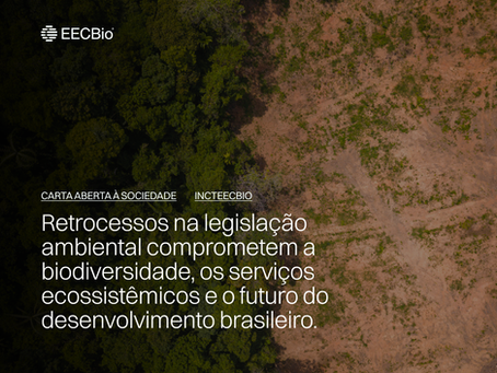 Retrocessos na legislação ambiental comprometem a biodiversidade, os serviços ecossistêmicos e o futuro do desenvolvimento brasileiro