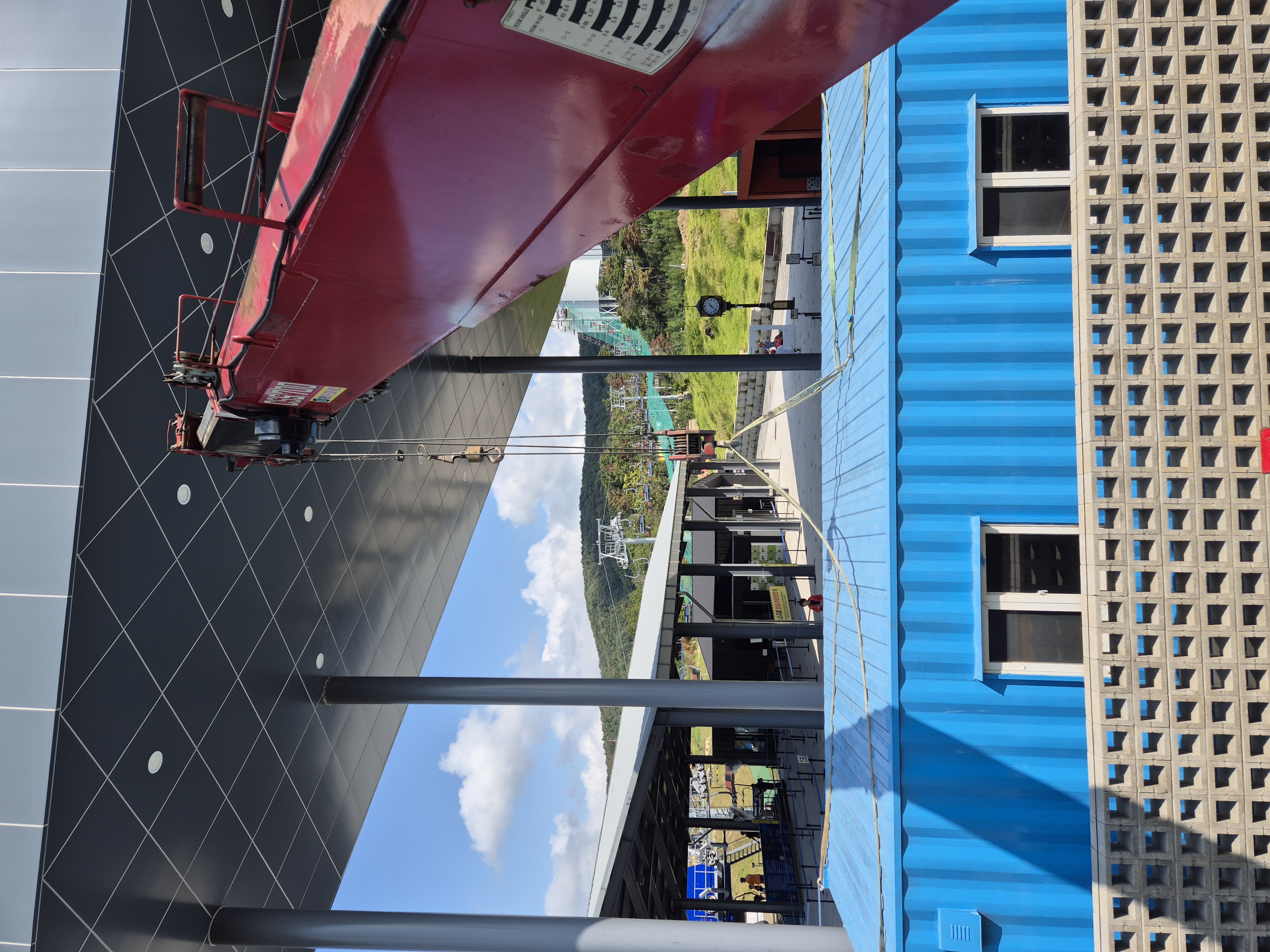 대한카고크레인 크레인 작업 - 건설 현장