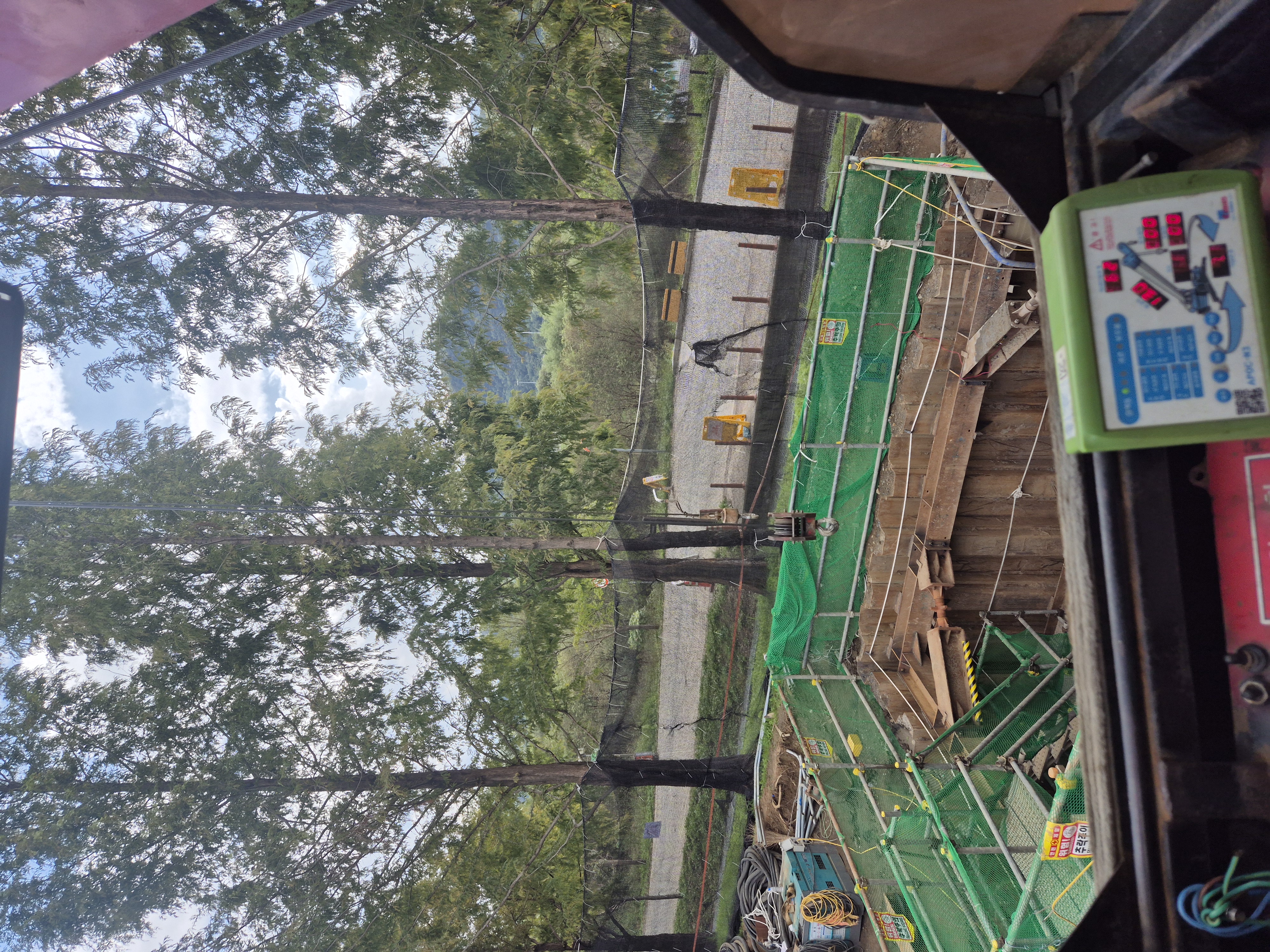 대한카고크레인 산악 지역 중량물 운반