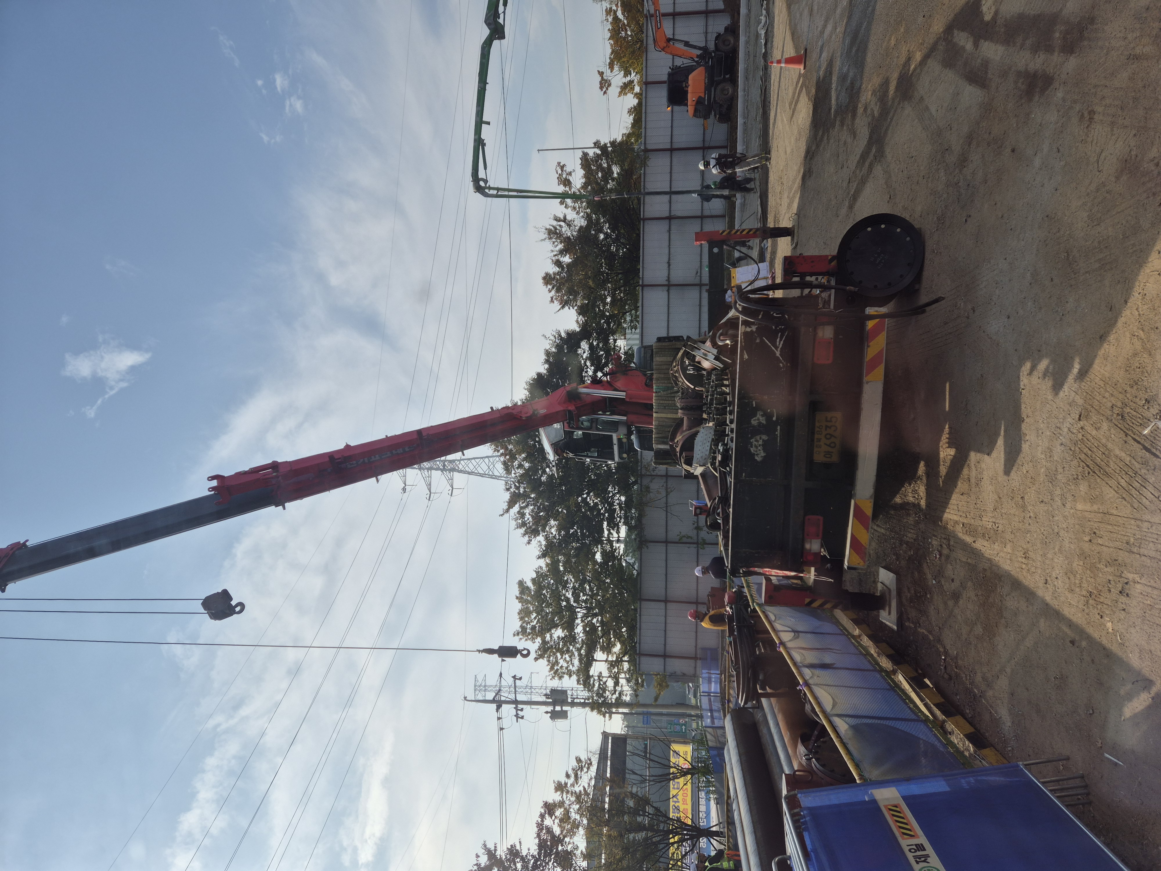 대한카고크레인 작업 현장 3