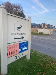 Elkstone Studios road sign