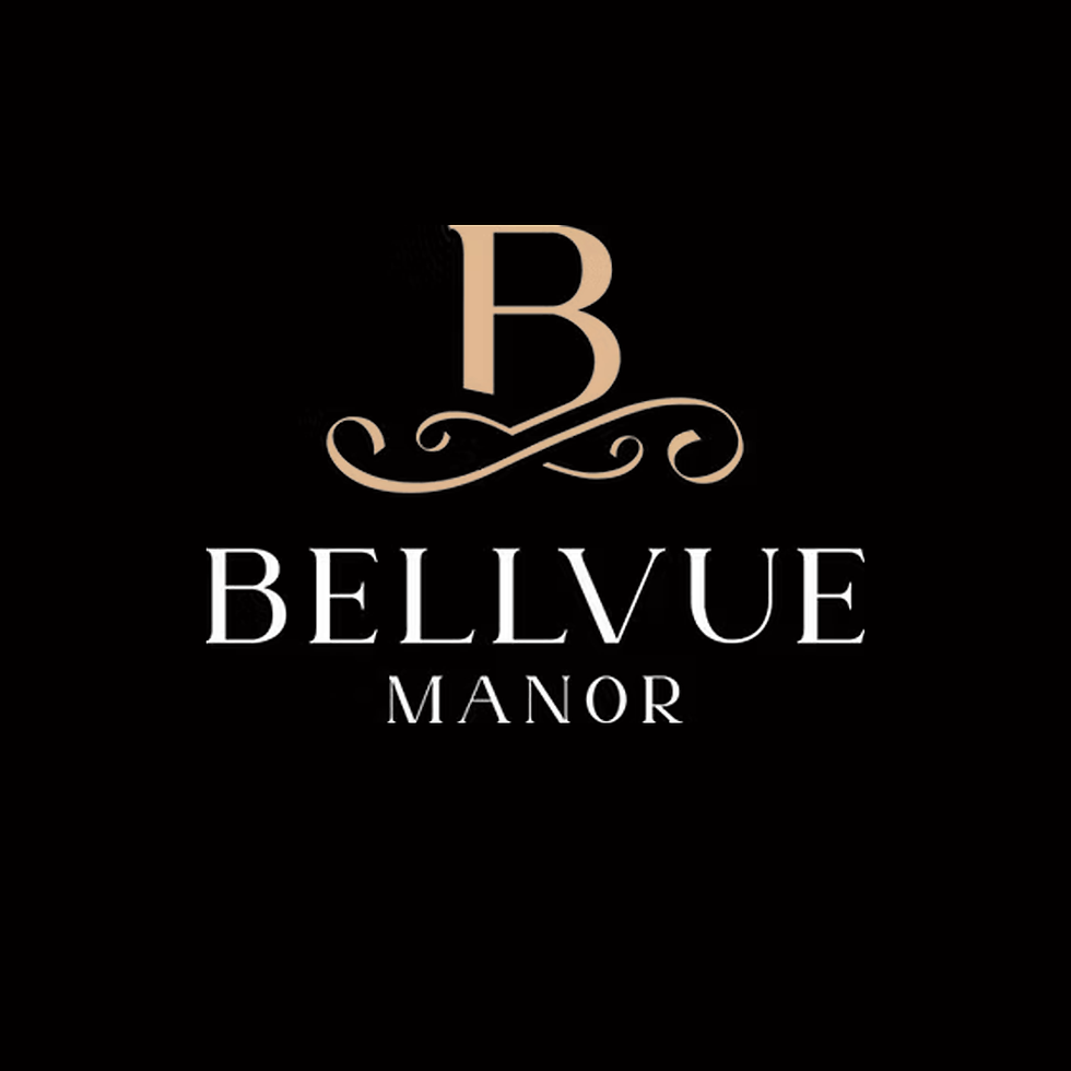 Melview Manor Logo in black box