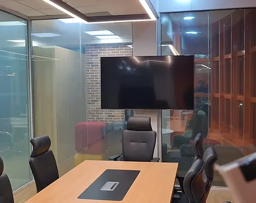 Smart film installed in Bühler meeting room in Ikeja Lagos