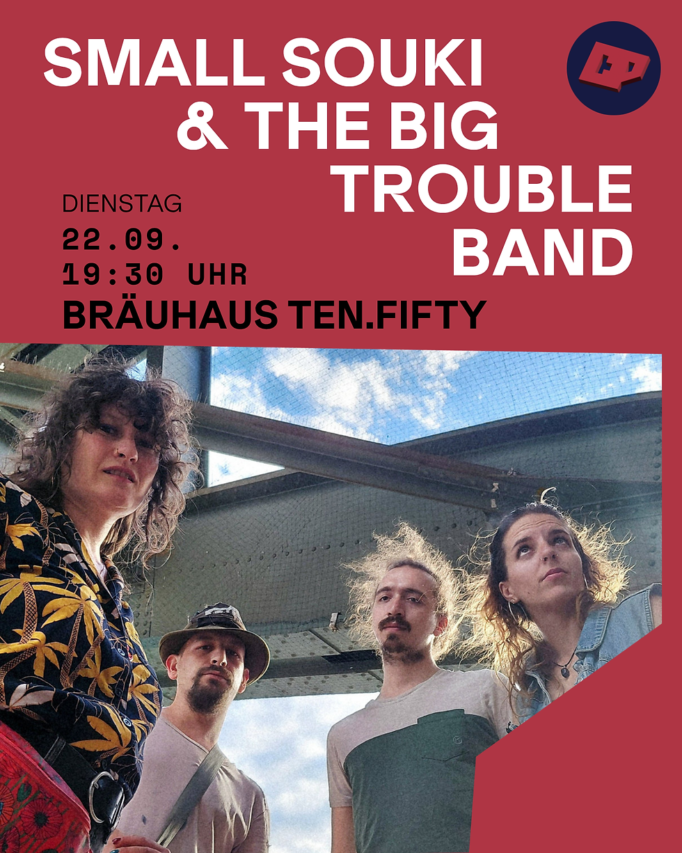 Small Souki and the Big Trouble Band LIVE