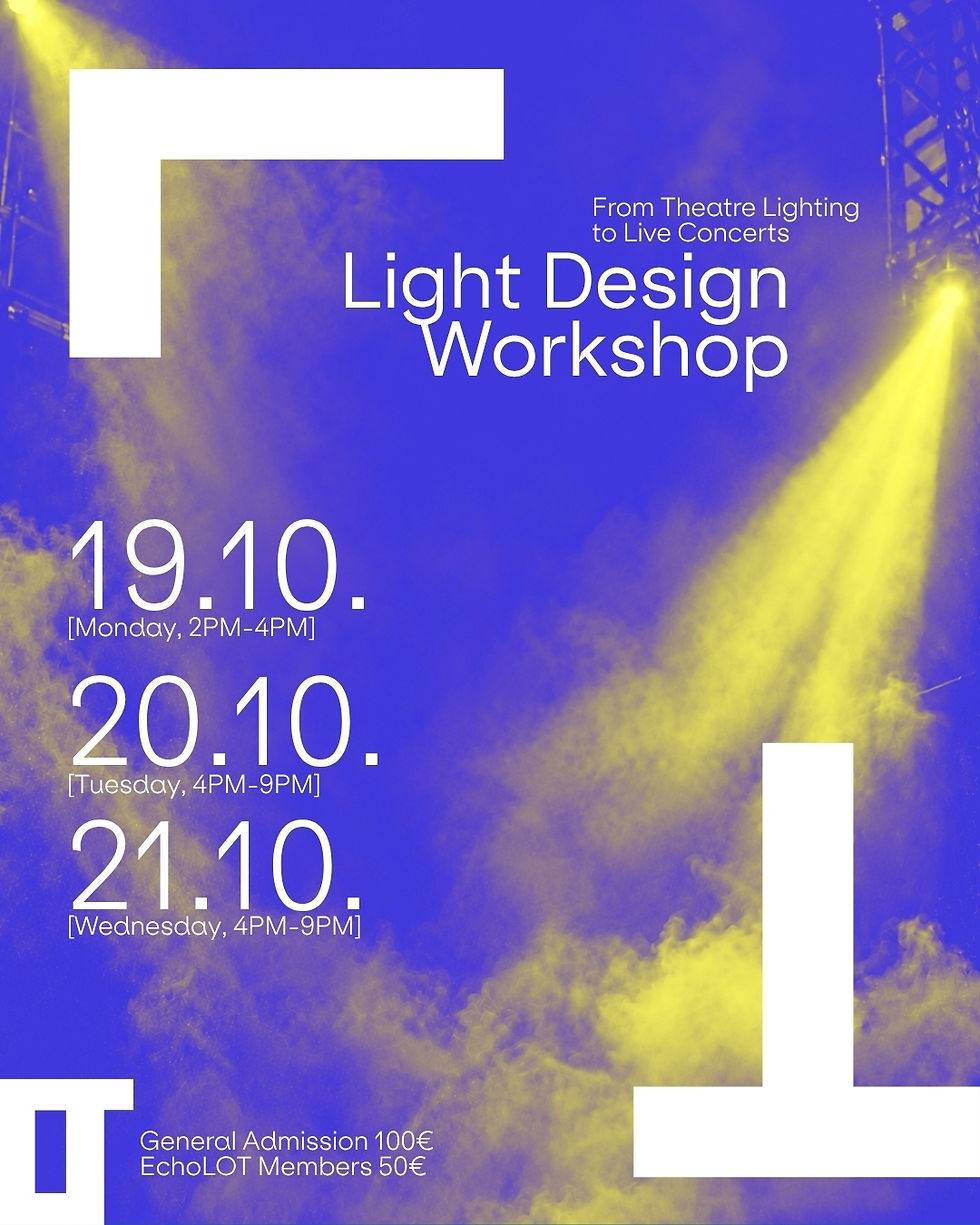 LIGHT DESIGN WORKSHOP