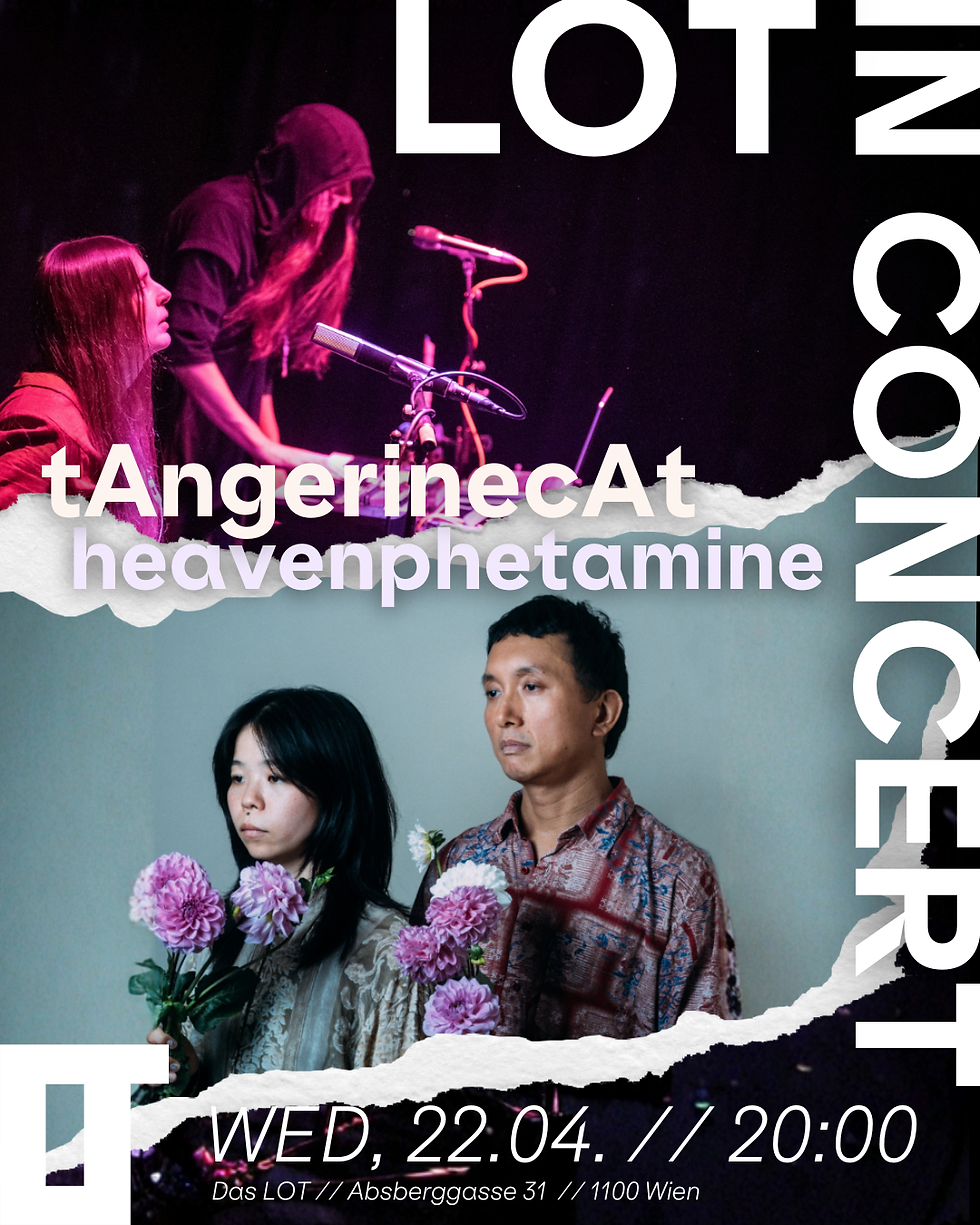 LOTinConcert: tAngerinecAt / heavenphetamine