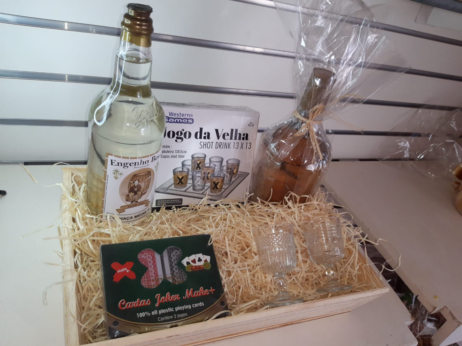 Cesta play Carvalho 15 Anos