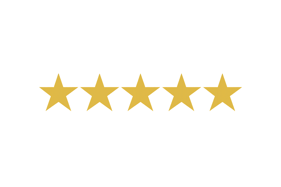 Five gold star rating representing StartGrowBrand’s dropshipping services and client satisfaction