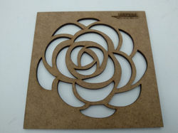 Stencil FLOR ROSA