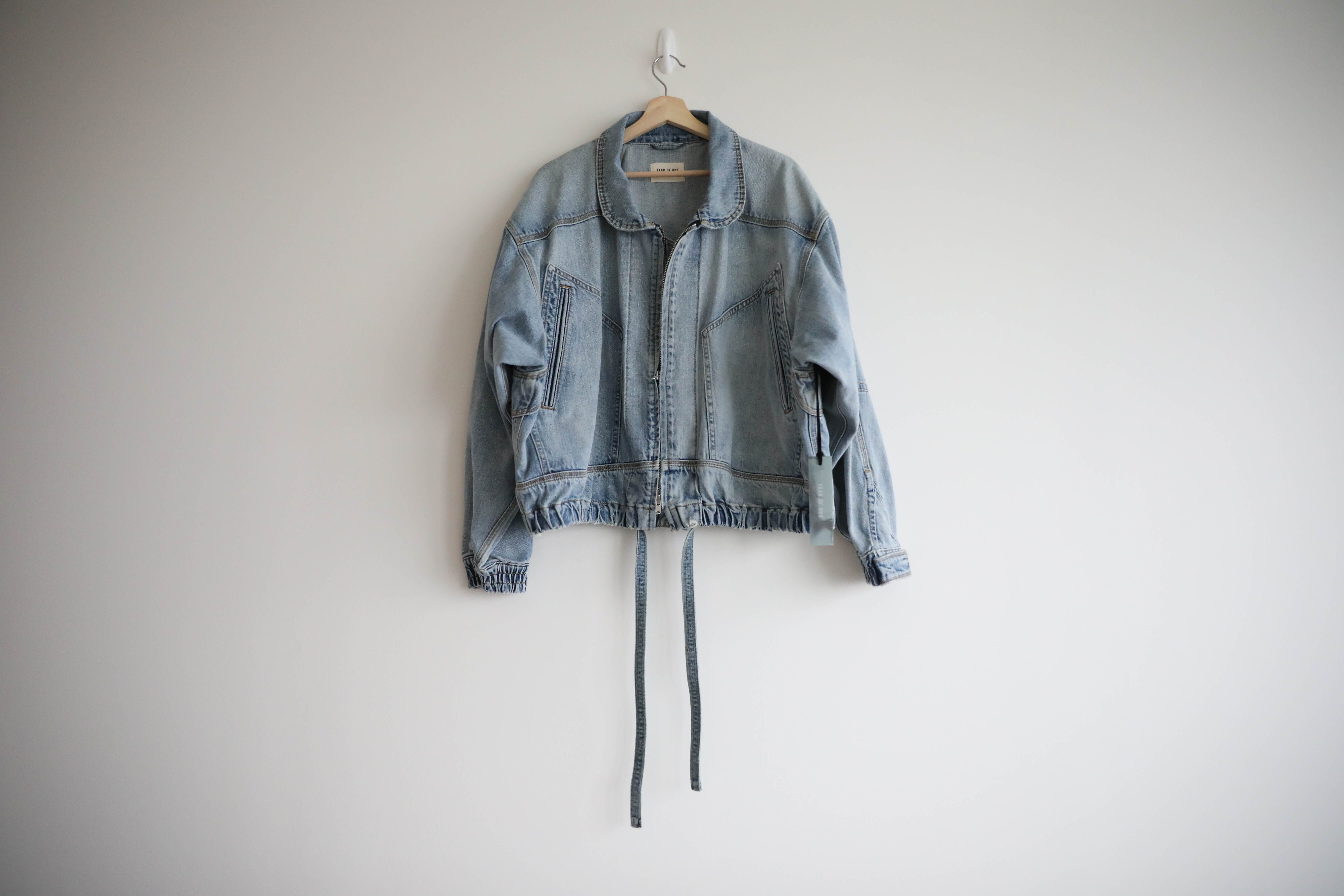 fear of god sixth collection denim jacket