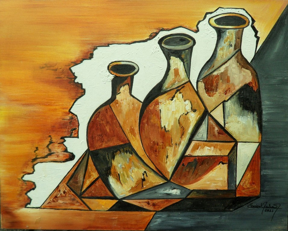 Artesanato africano, AST, 0,80 x 1,00 m, 2011.JPG