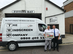 20 YEARS WITH THE WINDSCREEN COMPANY