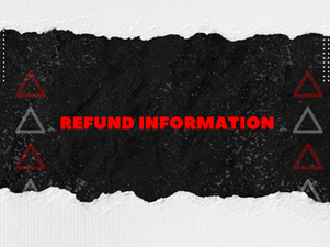TICKET REFUND INFORMATION HEREFORD (H)
