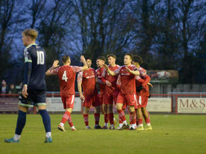 PERFECT DAY FOR NEEDHAM MARKET REACTION FROM SATURDAYS GAMES