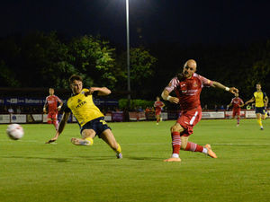 LATE PENALTY NARROWLY BEATS MARKETMEN