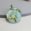 Thumbnail: Plum Blossom -  Chiyogami  Glass Pendant
