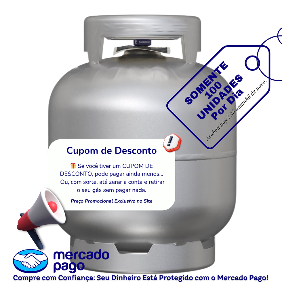 Gás de Cozinha 13 kilos
