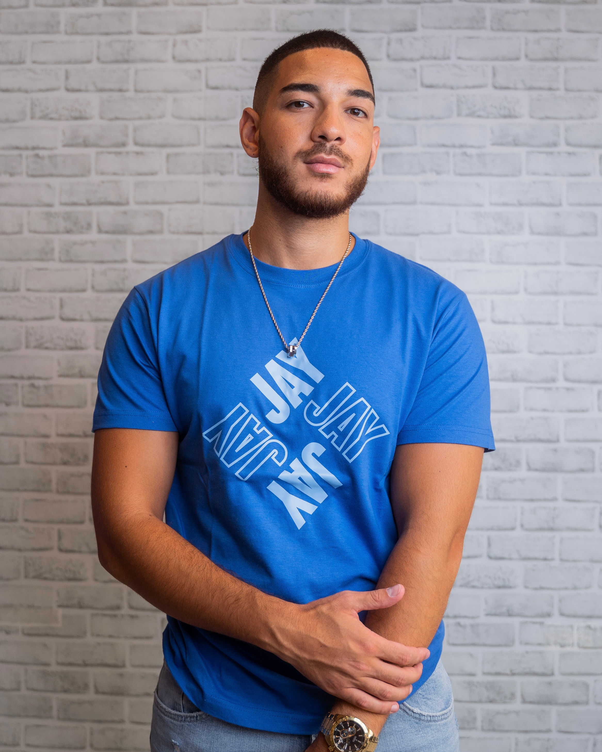 Diamond Logo T-shirt Blue