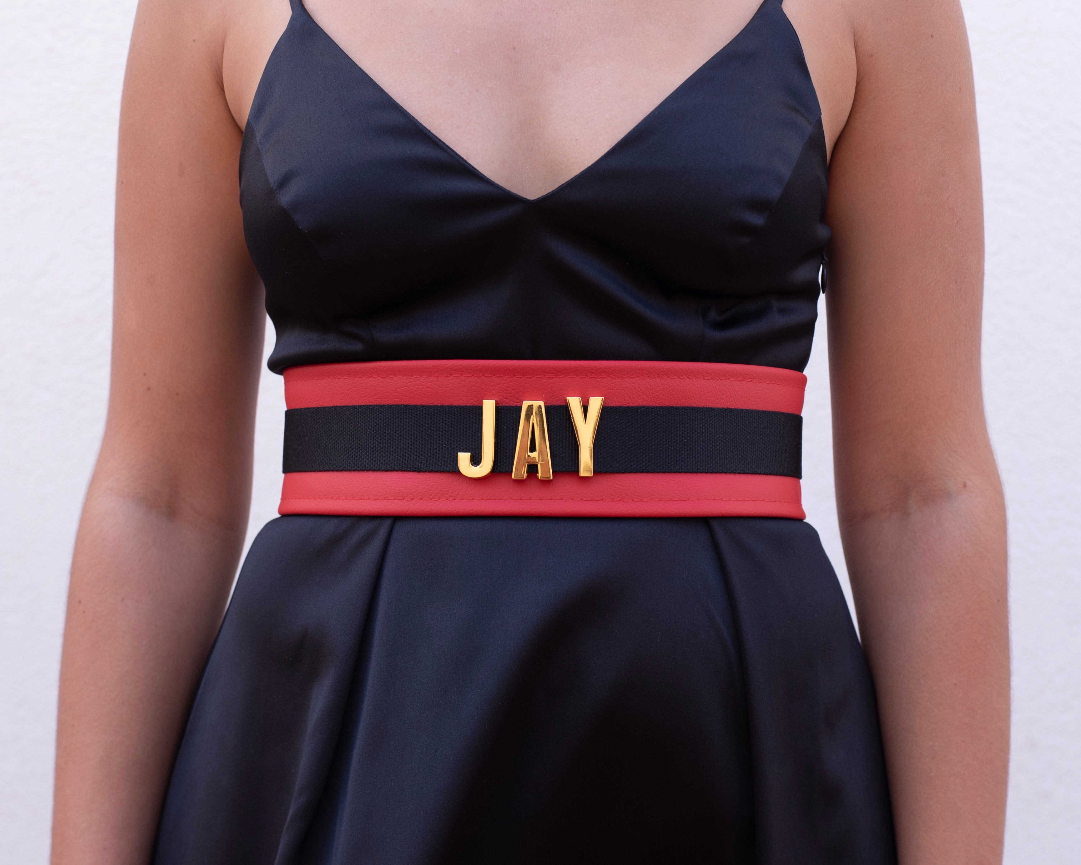 Basic Waist Belt Red