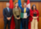 Enisa Hyseni, 25@25 Honouree - Parliament of Canada