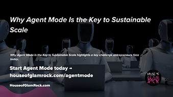 This article explores why agent mode is the key to sustainable scale in the context of future.