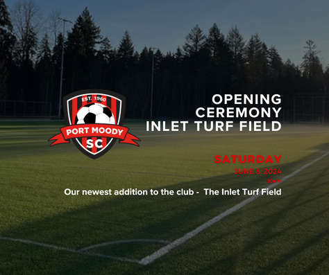 Unveiling the Inlet Turf Field: A Grand Opening Celebration on June 8th at 10 am - Join Us!