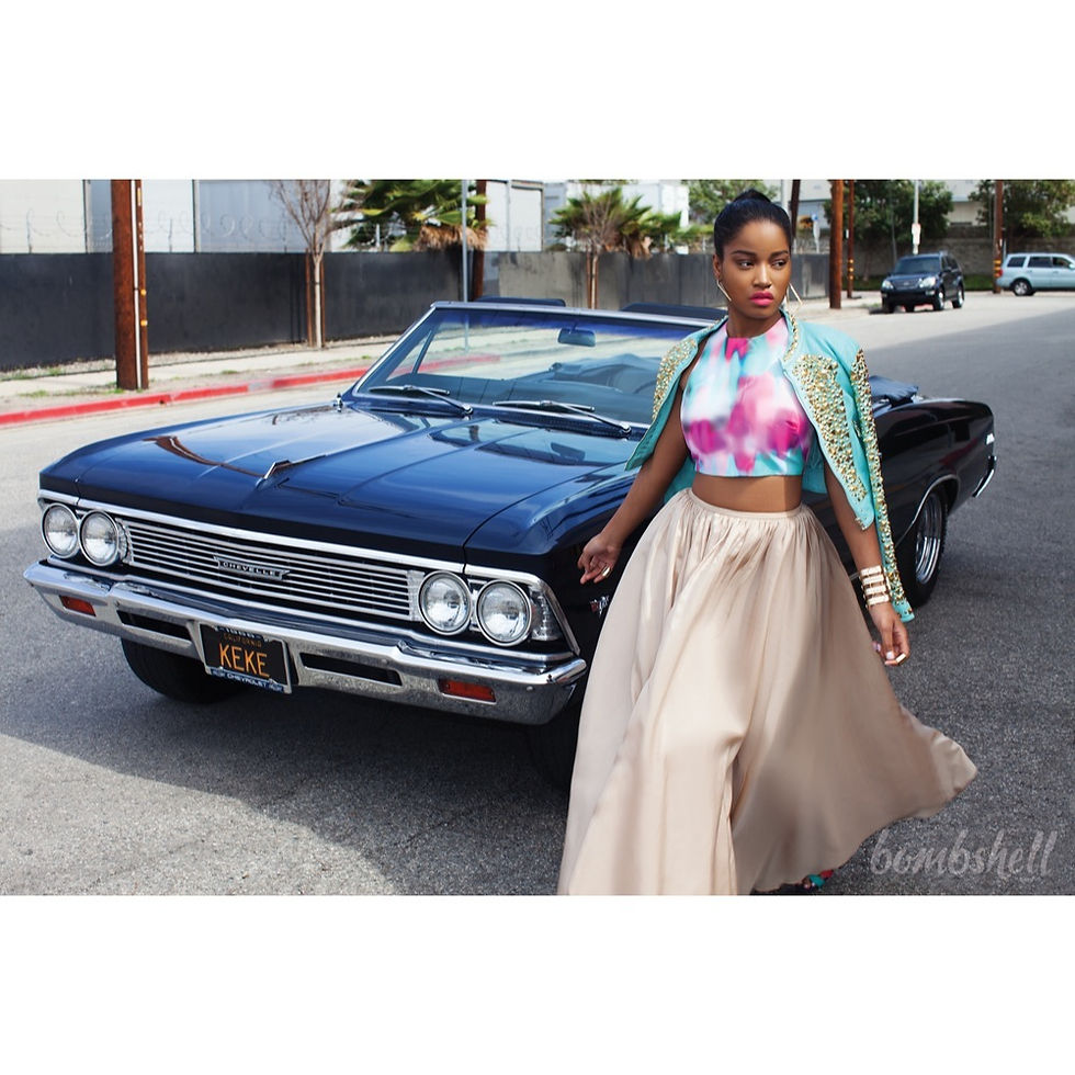 #JustKeke is Classic in GlamRock